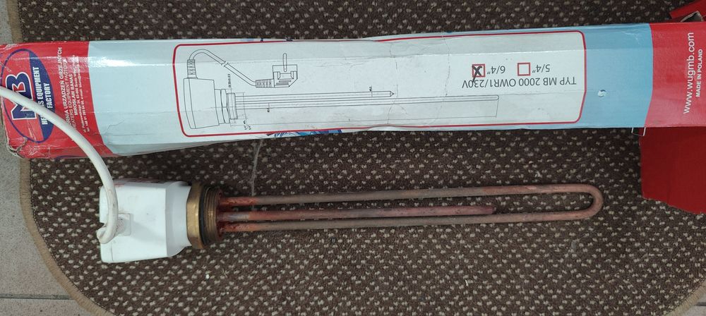 WUG MB grzałka do bojlera GALMET KOSPEL 6/4' 2000W