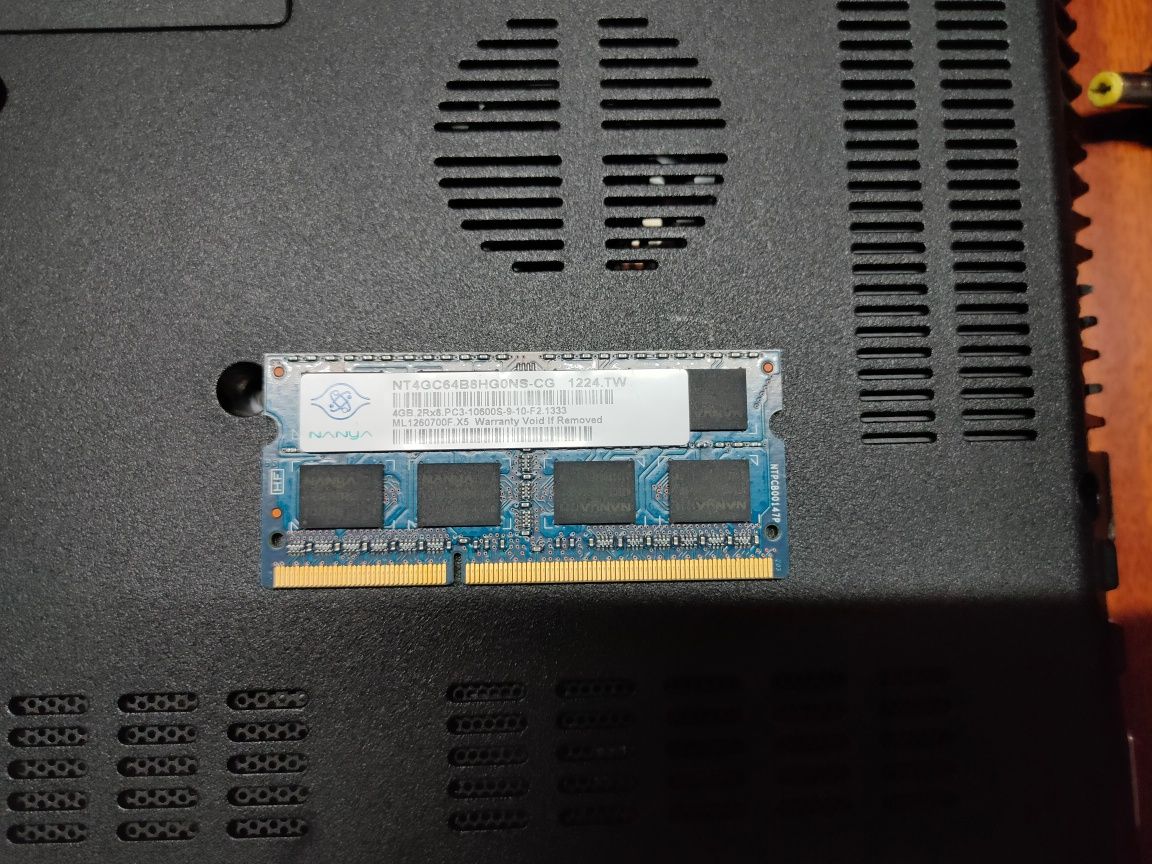 Memória 4GB DDR3 1333Mhz SO-DIMM