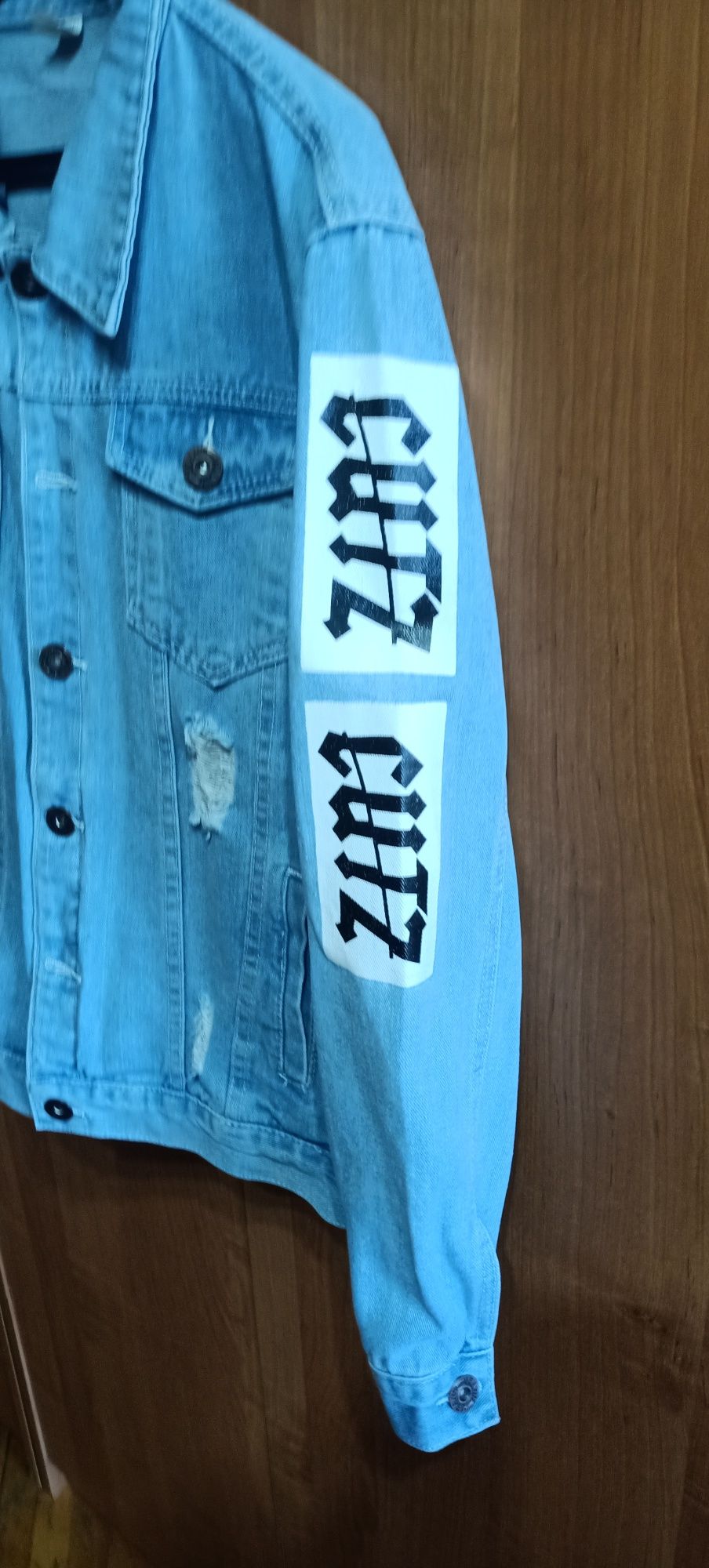 Kurtka dżinsowa "CutZ" John Ricci Vucci Roz.L Slim Fit Okazja Jedyna