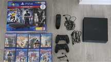 Playsation 4 - 500GB + 8 jogos como nova