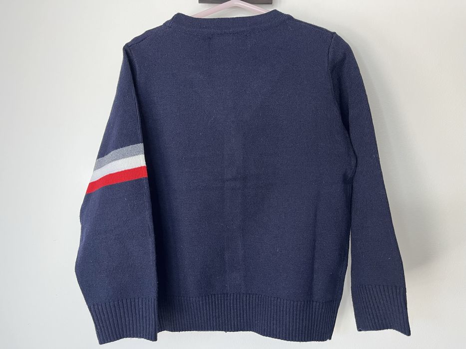 Cardigan azul-escuro — menino 116