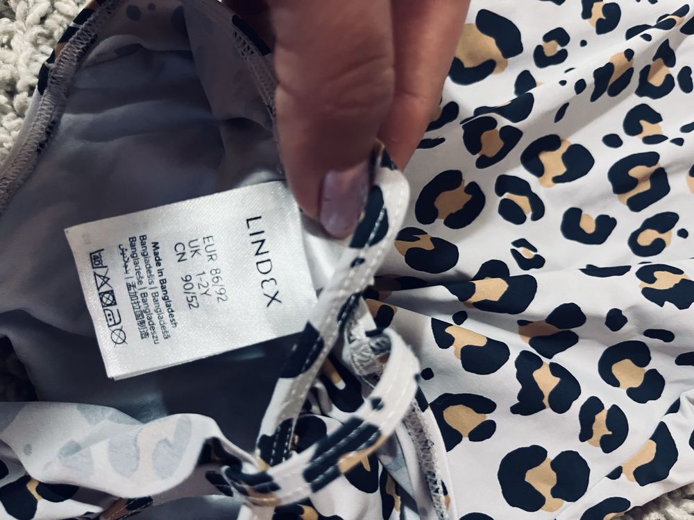 Lindex stroj kapielowy dla dzieczynki 1-2 latka bikini