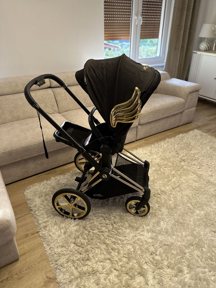 Cybex Priam Jeremy Scott Wings Cloud T 4w1 (koła terenowe, zimowe)