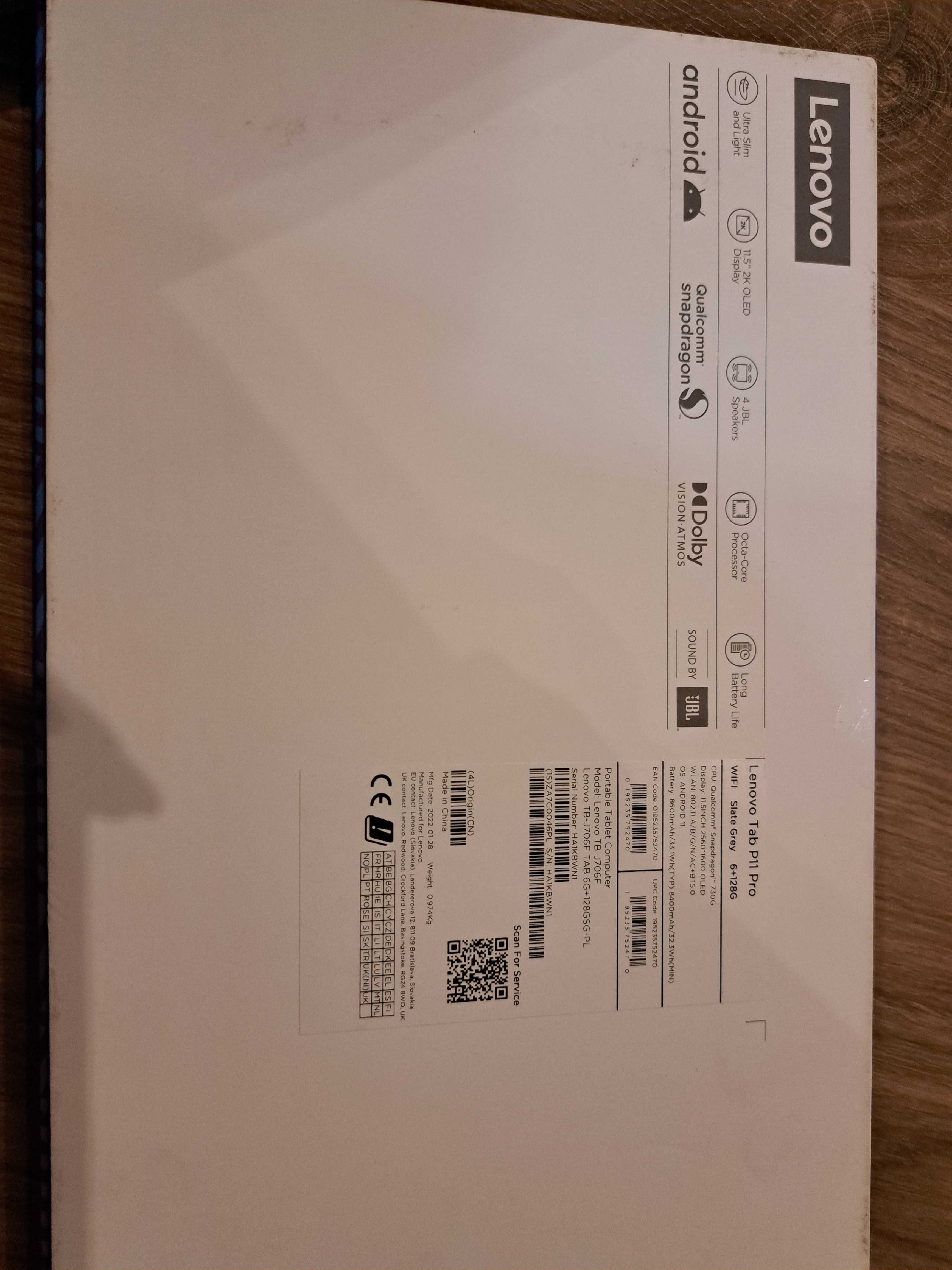 Lenovo  Tab P11 Pro