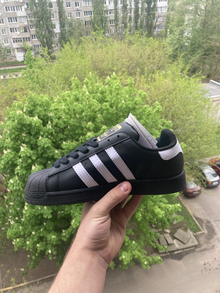 Знижка на хітові Adidas SUPERSTAR Black  36-44