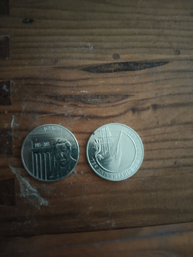 2 moedas comemorativas de 2.5€