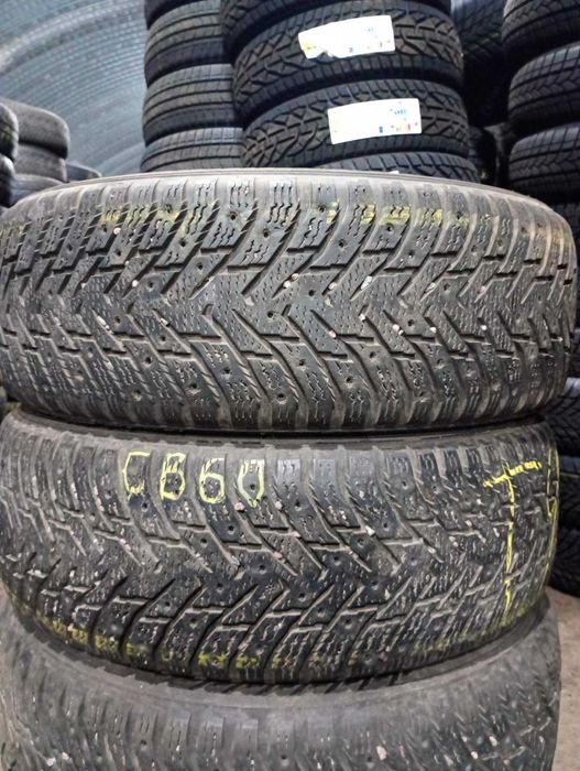 Шини вживані 4 шт. зимові б/у 205/60 R16 Nokian hakkapelita 8 8mm Cb60