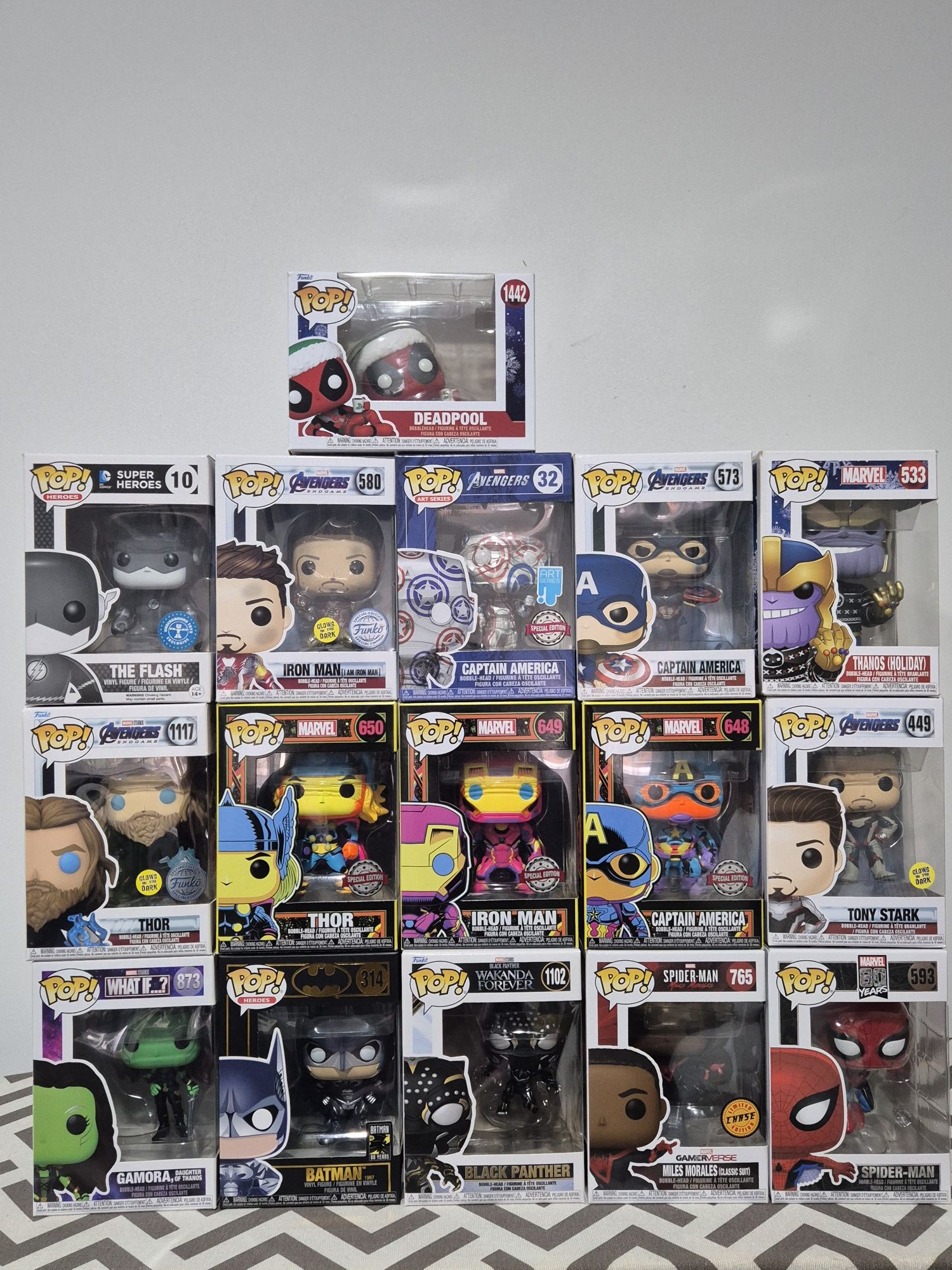 Funko Pop Dragon Ball, Marvel, DC