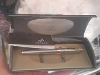 Caneta tinteiro Parker Sonnet prata 925