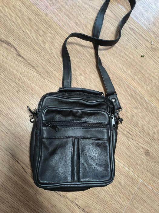 Чоловіча шкіряна сумка