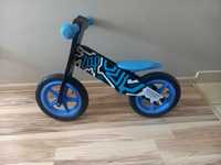 Niebiesko czarny rowerek biegowy Toyz ZAP 12 cali stan idealny