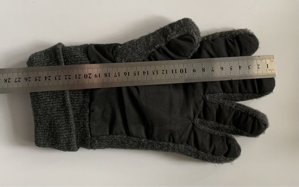 Перчатки вязанные зимние тёплые Нейлон внутри флис на Подростка