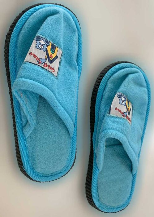 Chinelos de Quarto de Criança Unissexo, Azul, como Novos