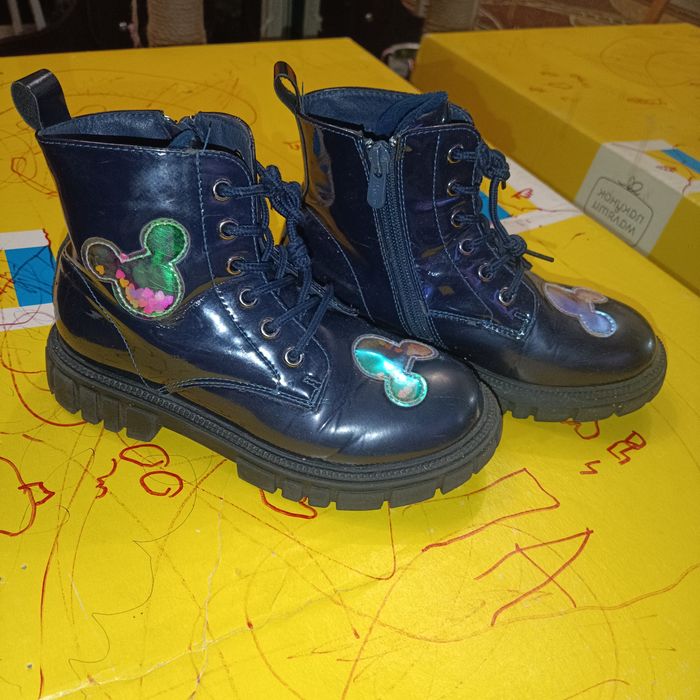 Ботинки на девочку 32 размер