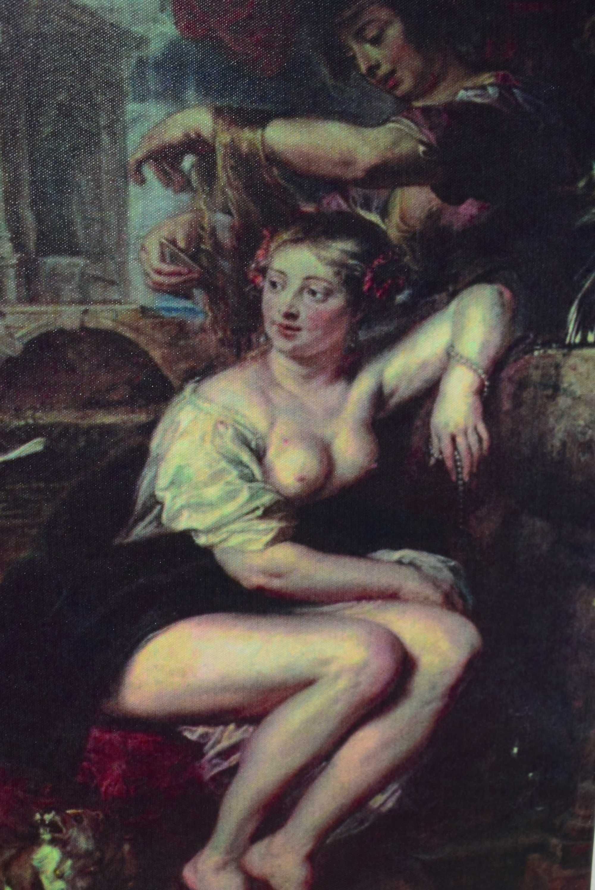 Peter Rubens -,,Batszeba'' plus druga reprodukcja