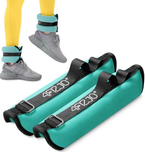 Obciążniki do ćwiczeń - ręce i nogi 4fizjo 2szt x 1,5kg kostki i nadga