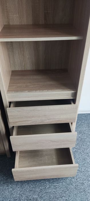 Regał otwarty NORTON dąb Sonoma