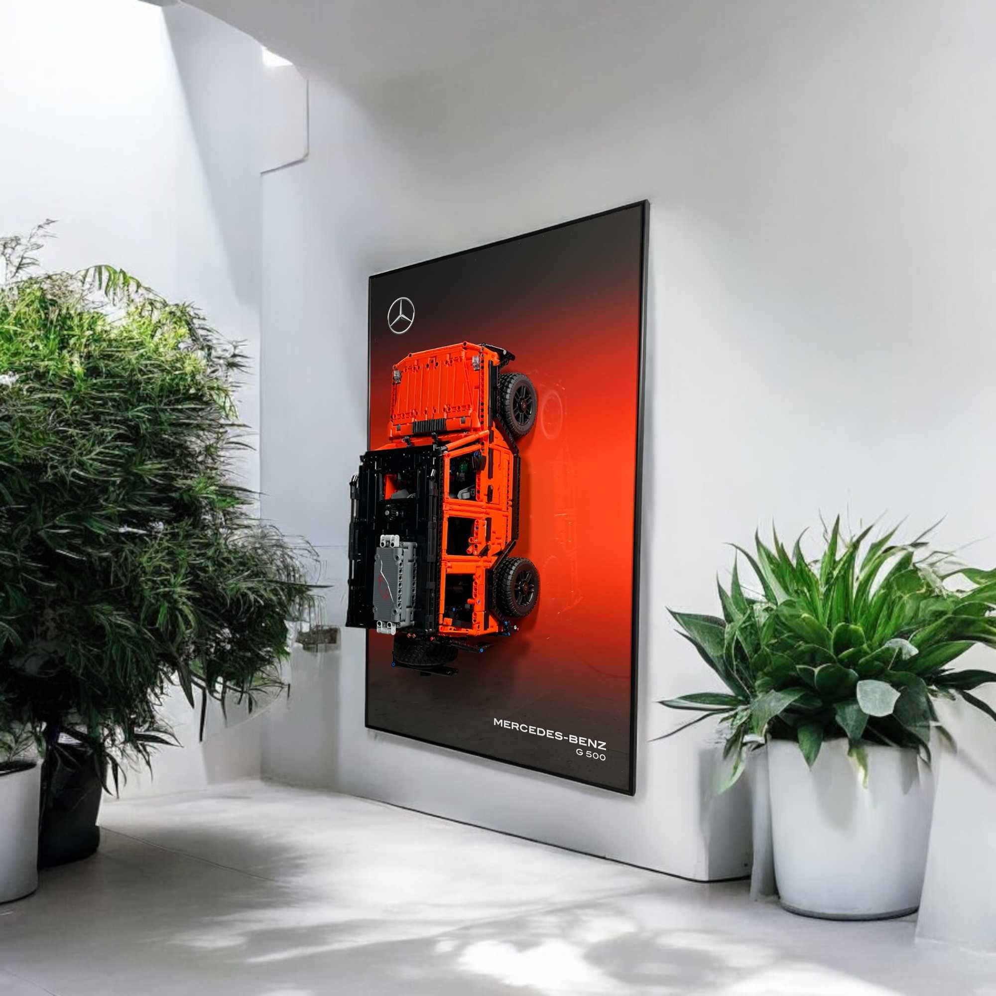 Рамка на Стіну для LEGO Technic Mercedes-Benz G500 Line 42177 Лего