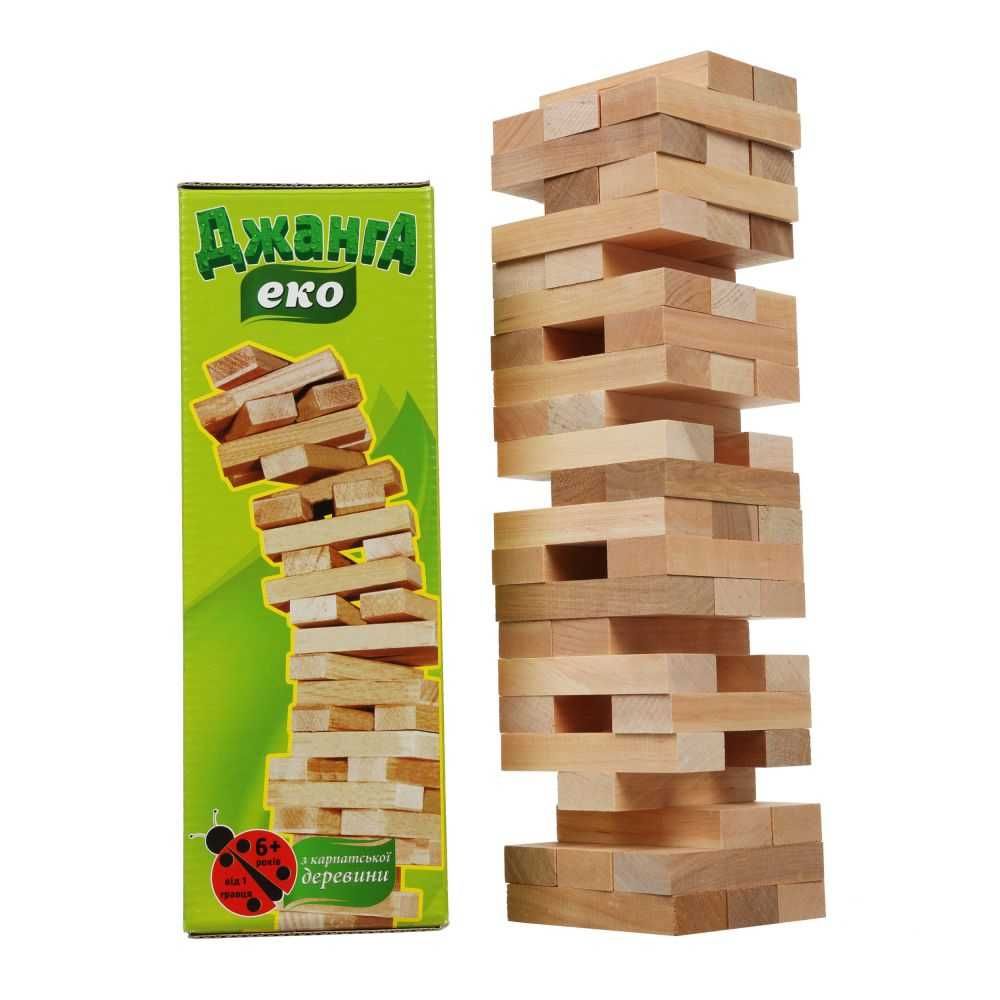 Игра Arial Эко джанга (дженга, вега, башня, vega, jenga) (Укр)