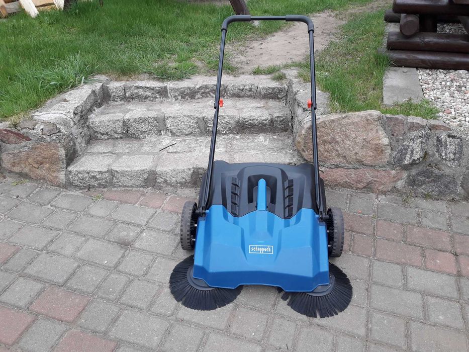 Zamiatarka Do Liści kostki Scheppach Trike-S 3 Szczotki 650 mm