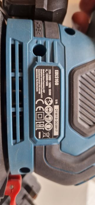 Szlifierka oscylacyjna erbauer 160w