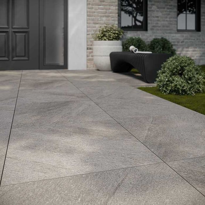 Gres tarasowo-balkonowy 2.0 BOLT grey mat - 59,3 x 119,3 - 3 m2