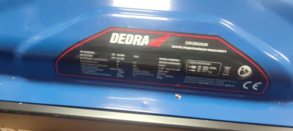 DEDRA Agregat prądotwórczy 8,3 kW AVR 230V 400V  rozruch ele.