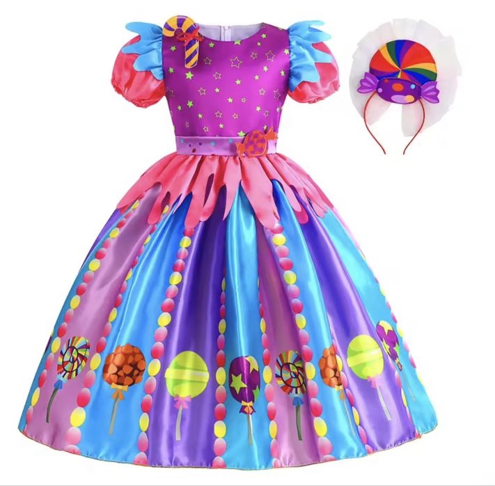 Дитячий костюм, сукня Цукерка, Цукерочка, Морозиво, Солодощі