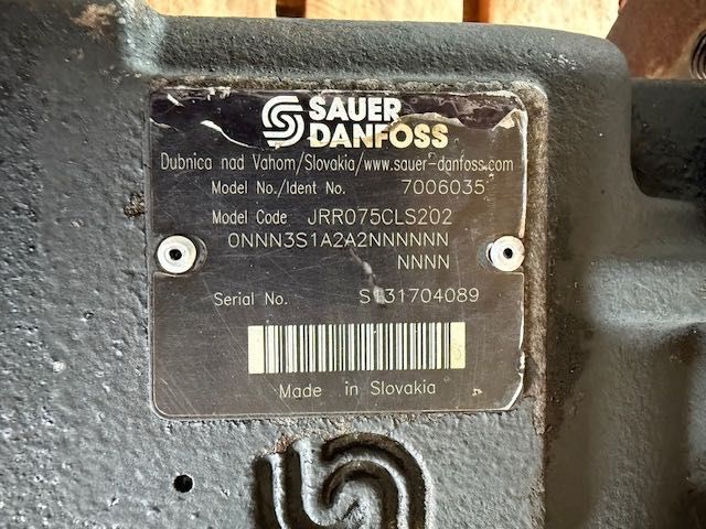 POMPA hydrauliczna danfoss JRR075 używana