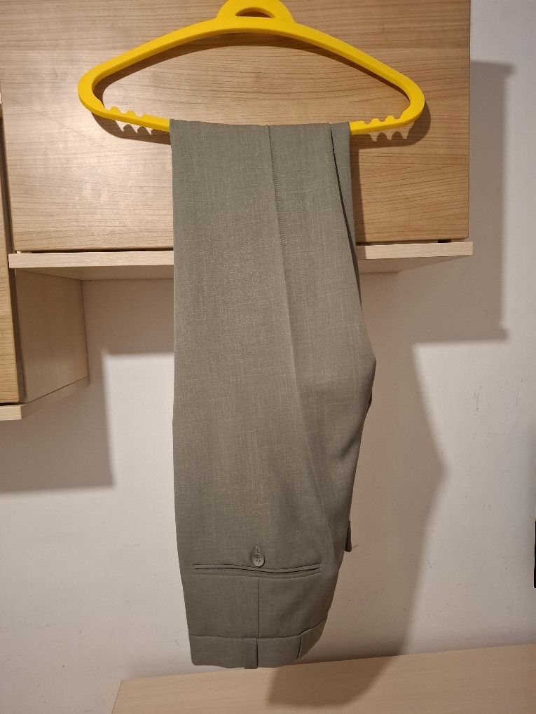 Garnitur męski Slim (S) szary 188/46