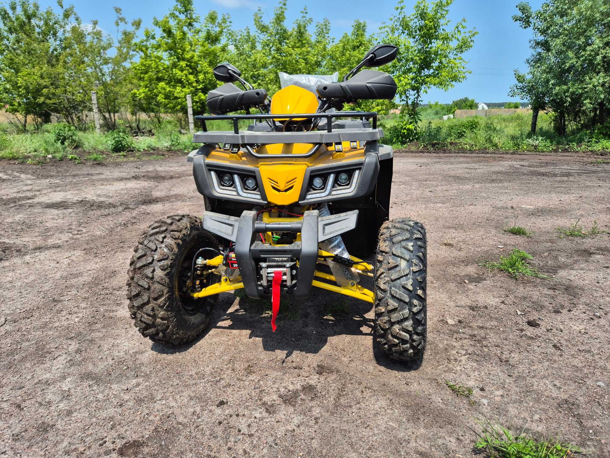 Квадроцикл Comman Scorpion 200cc делаем доставку к дверям