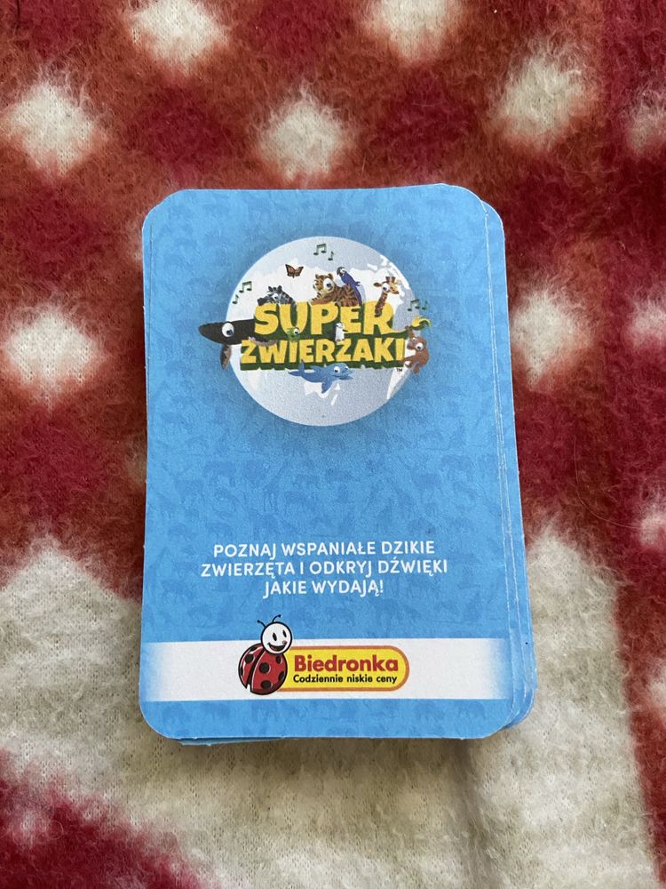 Karty Biedronka super zwierzaki