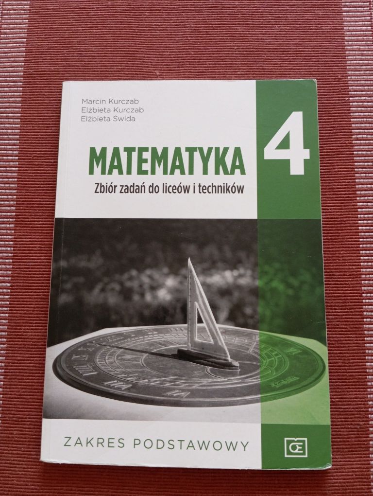 Matematyka 4 zbiór zadań