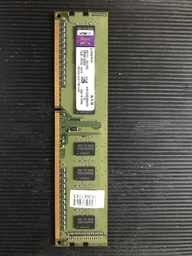 ОЗУ Kingston DDR3 1333 2gb для компьютера