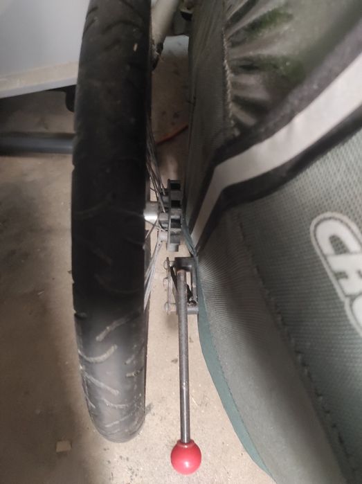 Atrelado para bicicleta/carrinho de mão (2lugares)