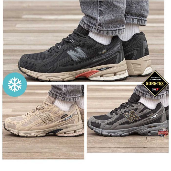 Мужские зимние кроссовки New Balance 740 Termo Gore-Tex GTX нью беланс
