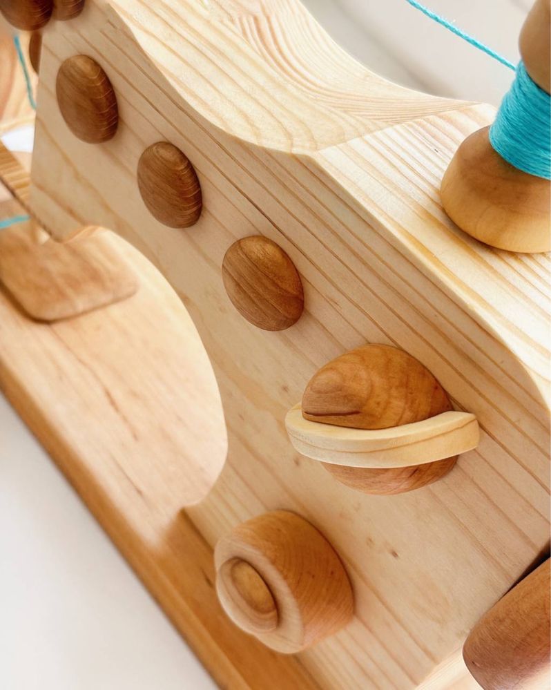 Дерев'яна іграшкова швейна машинка, wooden sewing machine toy