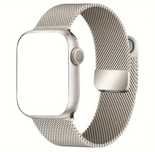 Pasek do apple watch 38 40 41 mm nowy zloty srebrny