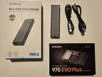 Dysk zewnętrzny NVMe M.2 Samsung EVO 250gb