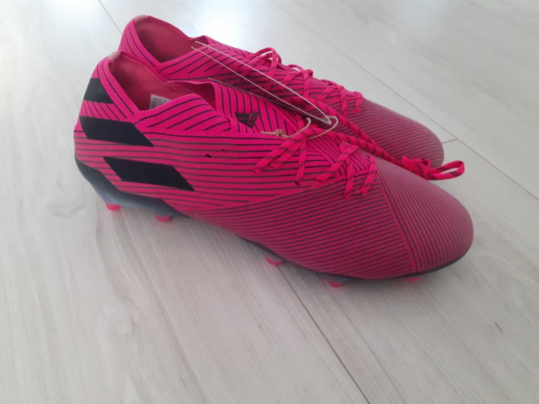 Profesjonalne buty piłkarskie, korki Adidas Nemeziz 19.1 FG r. 42 2/3