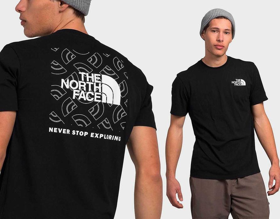 The north face nse box back print half dome outline футболка оригінал