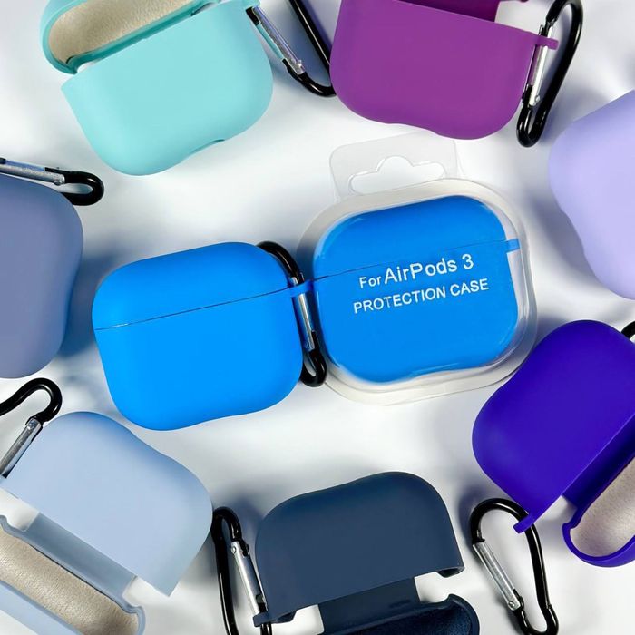 Чохли для AirPods з мікрофіброю