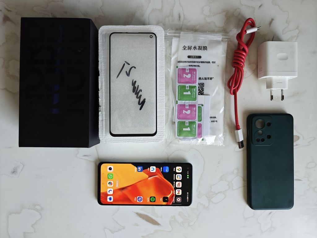 OnePlus Nord 2T 5G + nowy ekran i folie, etui smartfon