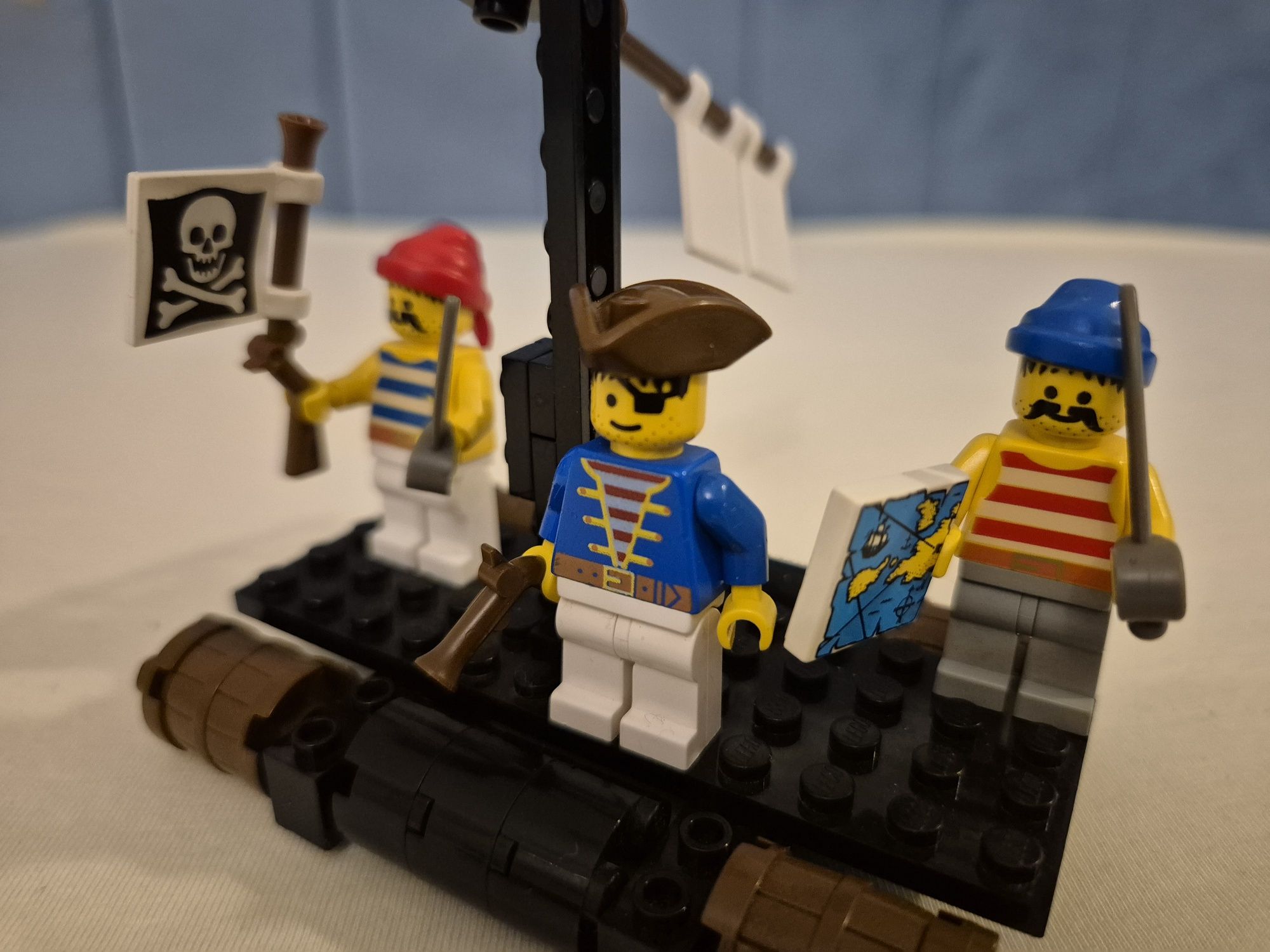 Lego 6257 piraci pirates tratwa
