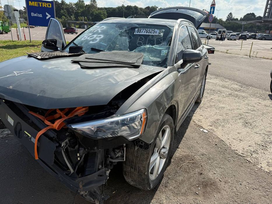 Розборка Audi q3 83a 2022, шрот, запчастини, двері, бампер, двигун