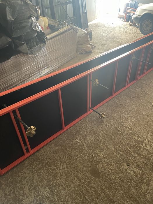 Опалубка для фундаментів паркану