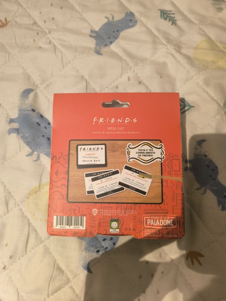 Jogo trivial da série "Friends"