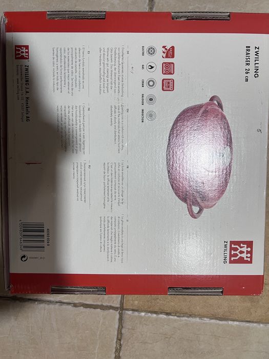 Zwilling braiser 26 cm wmf staub