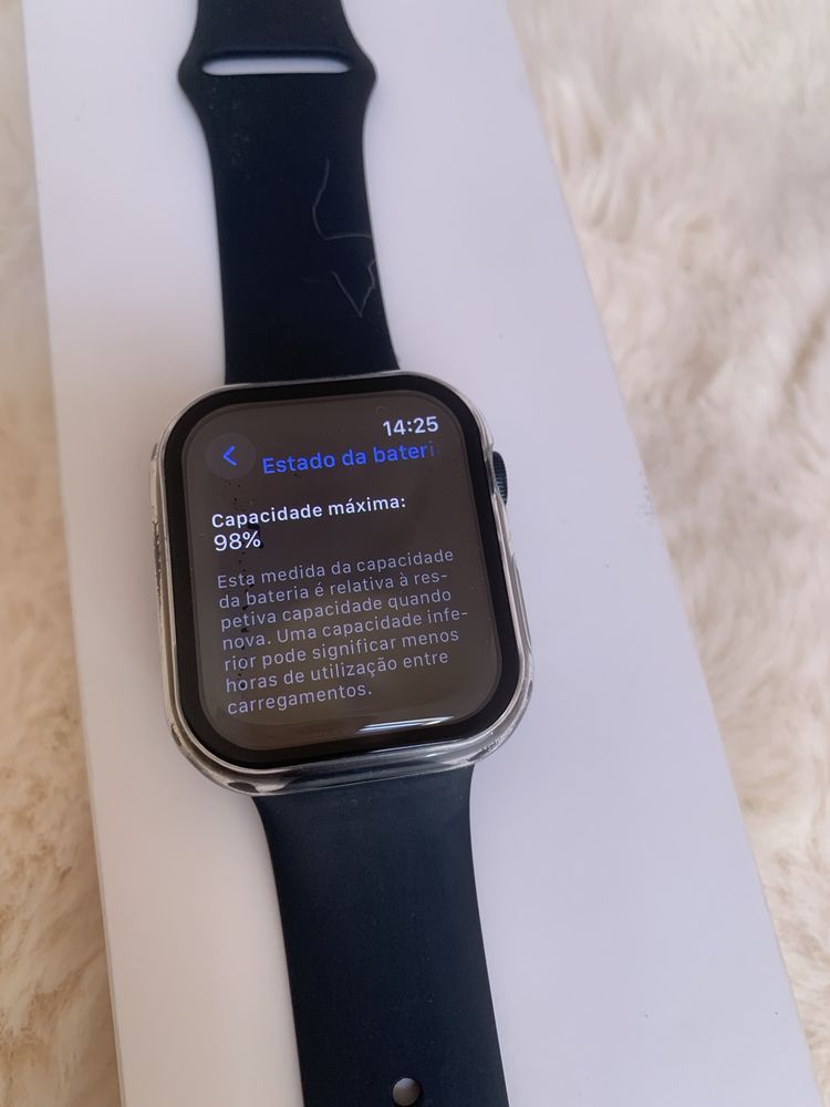 Apple Watch Series 9 – 45mm Midnight – Bateria 98%
