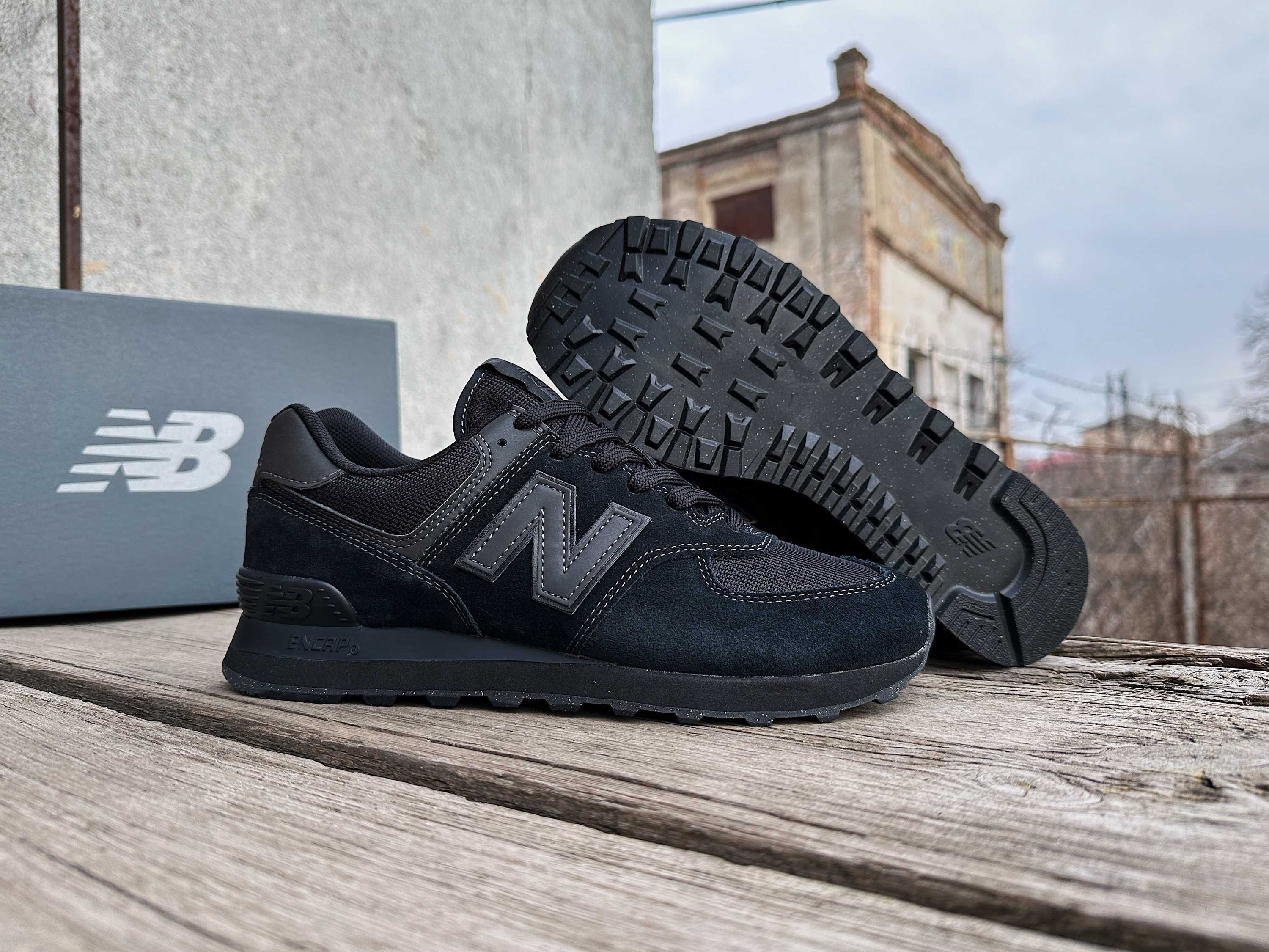 Мужские кроссовки New Balance 574 (7 цветов) Оригинал ML574EVE